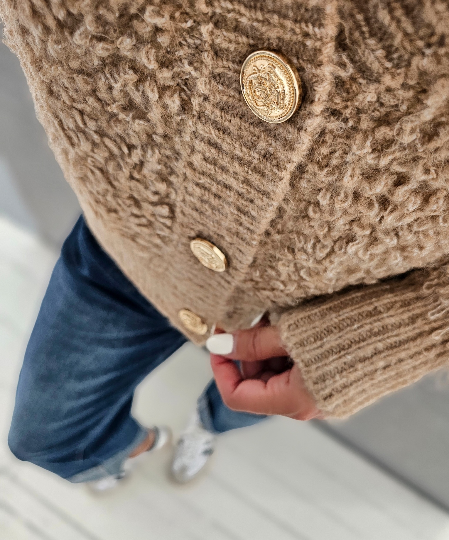 Strickcardigan mit Knöpfen HIGHLANDS – versch. Farben