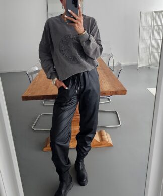 Kunstlederhose NOIR