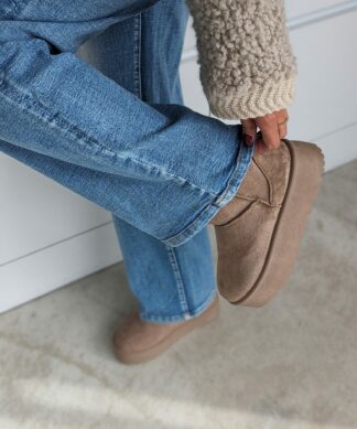Plateau Boots GRAVITY – taupe