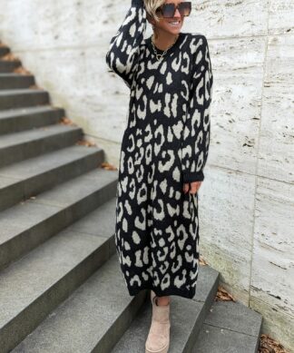 Strickkleid LEO LIKE – versch. Farben