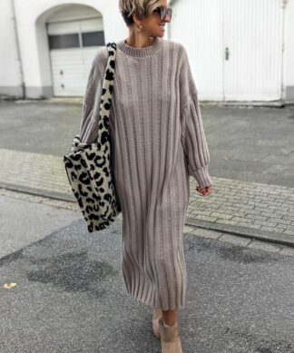 Strickkleid LONGITUDE – versch. Farben