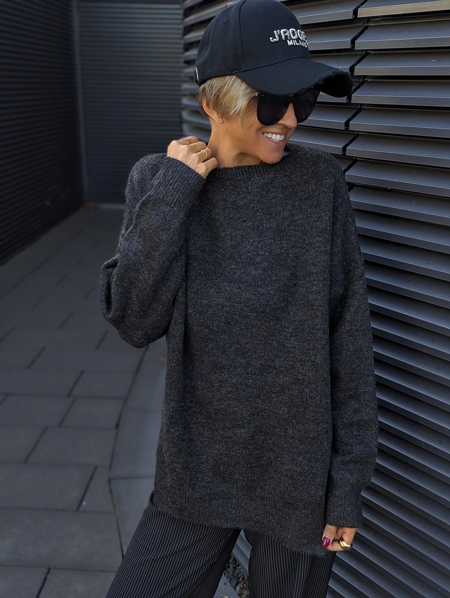 Strickpullover FADE TO GREY