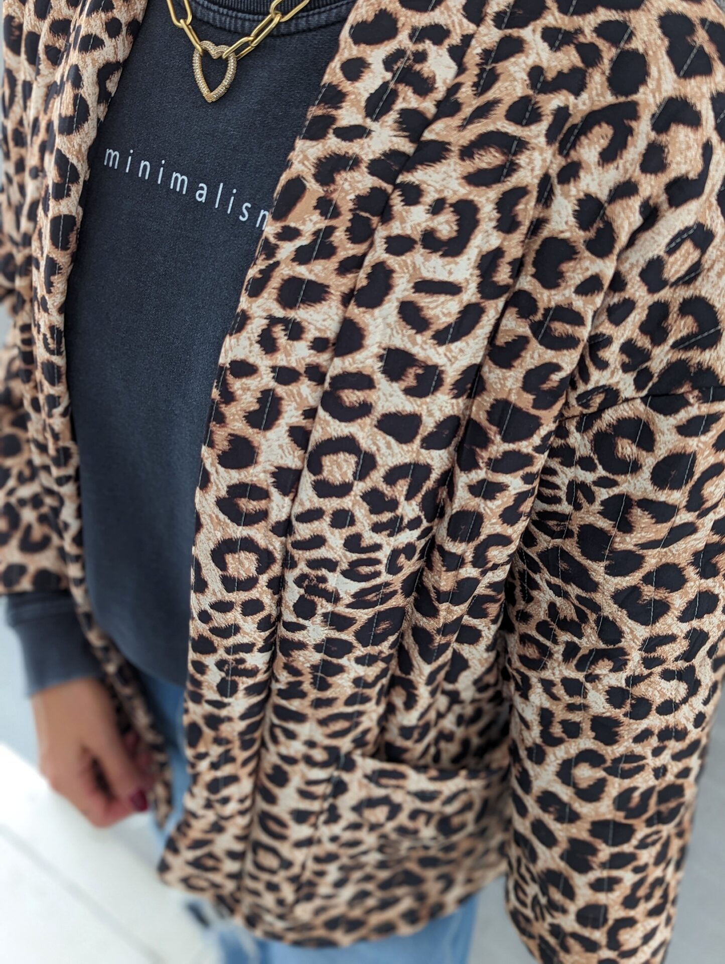 Steppjacke ANIMAL PRINT