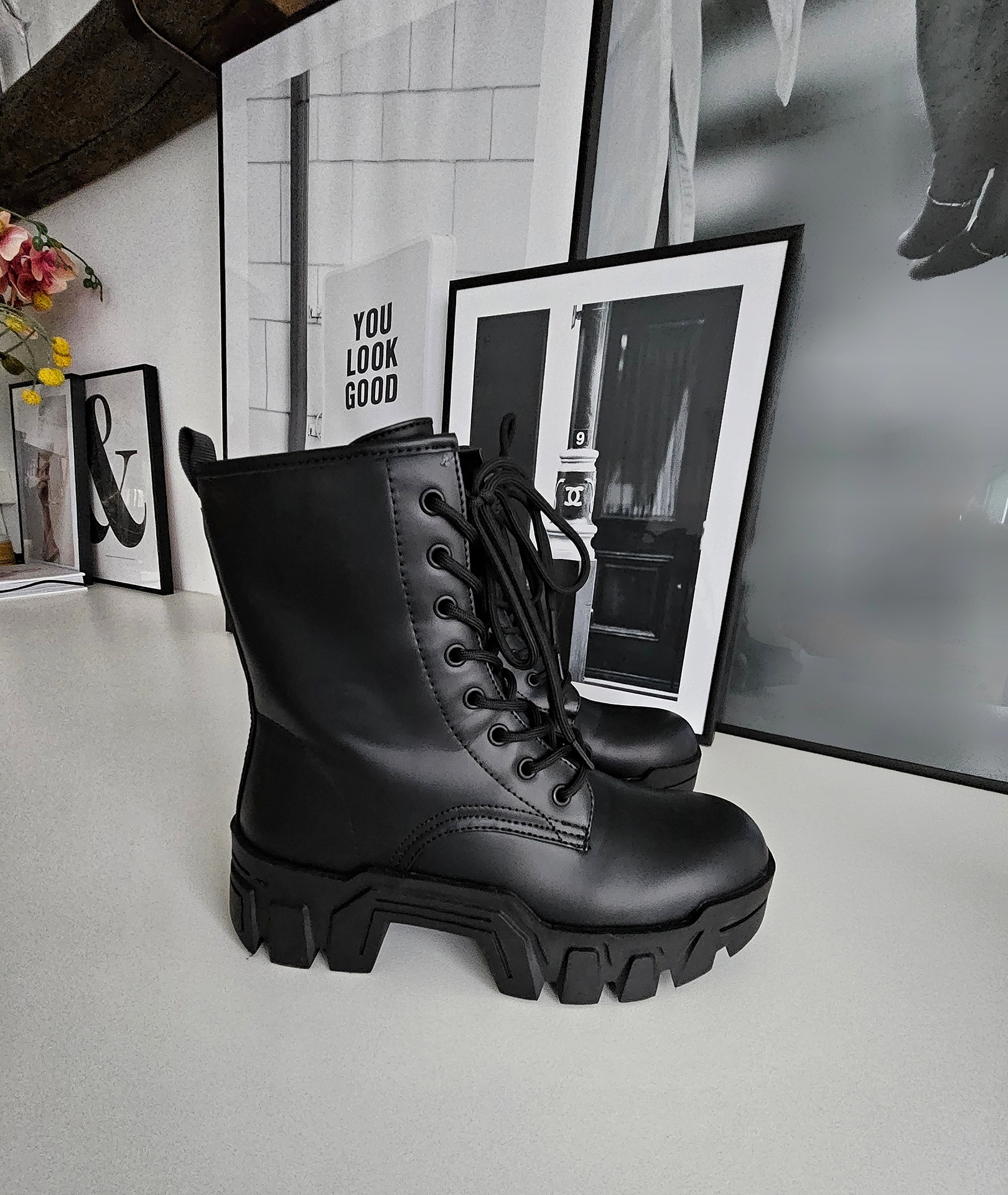 Plateauboots GOING PLACES – BLACK