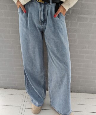 WIDE LEG JEANS LOTTA light blue