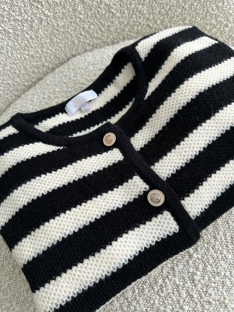 gestreifter Knit Cardigan CELEBRATION