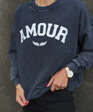 Sweater AMOUR MOUSTACHE – acidwash