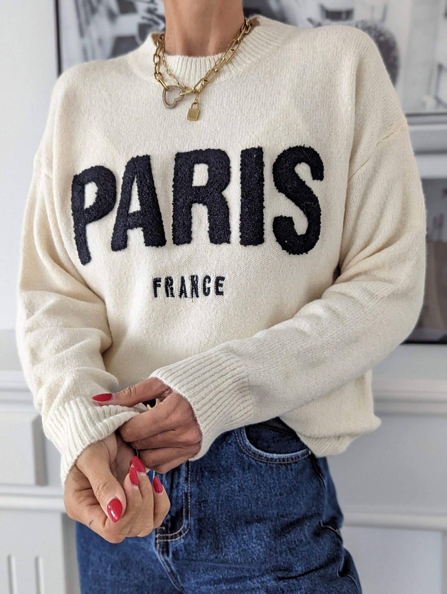 Strickpullover PARIS – versch. Farben