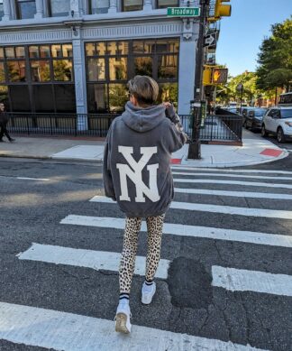 Oversize Hoodie BIG APPLE – versch. Farben
