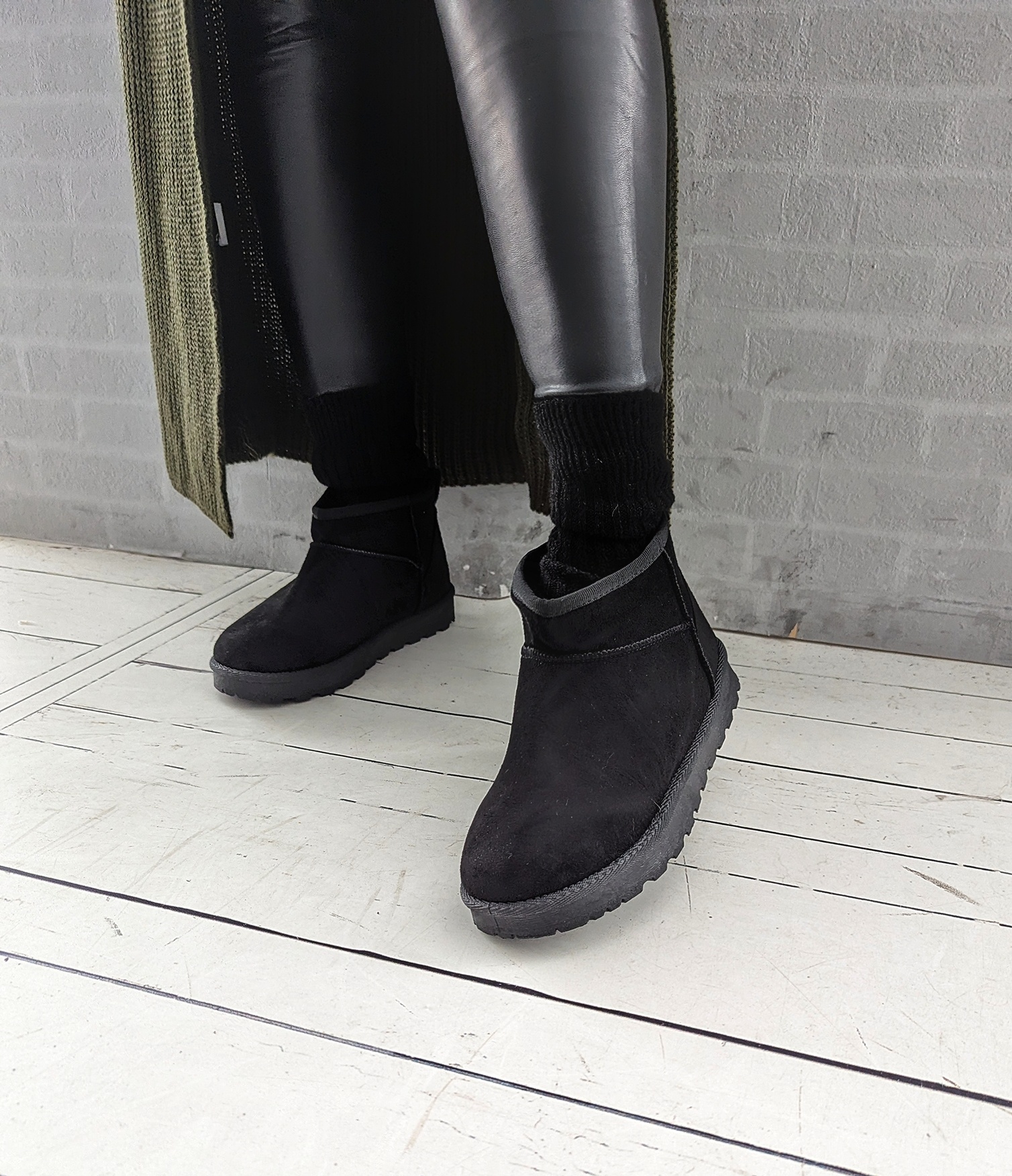 Boots SLIDE IN RELOADED – schwarz SALE