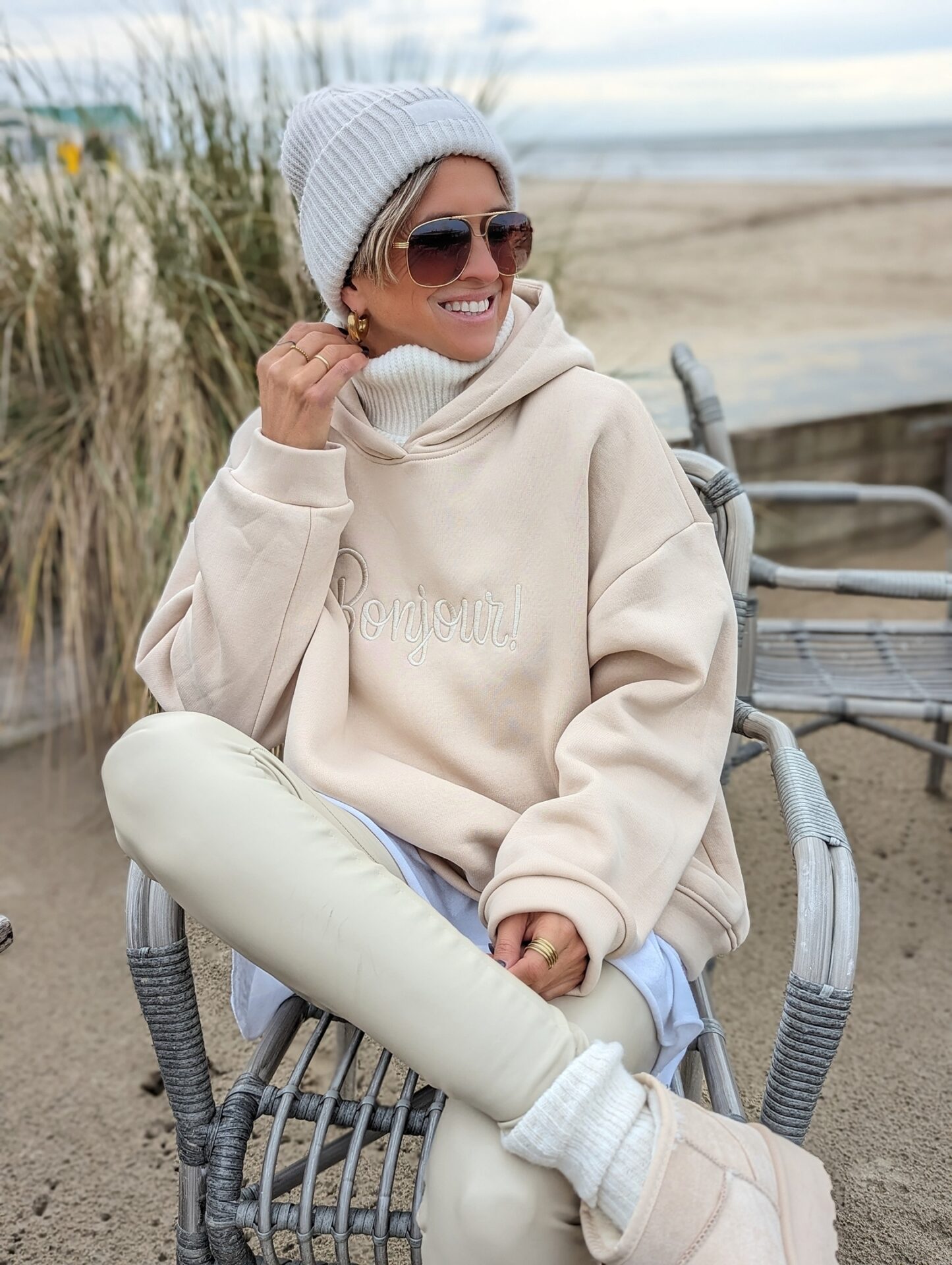 Hoodie BONJOUR – versch. Farben