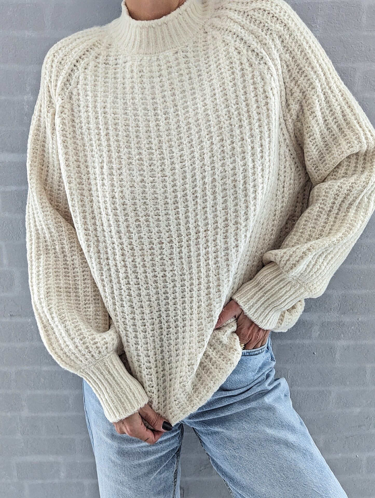 Strickpullover ELEMENTARY – versch. Farben