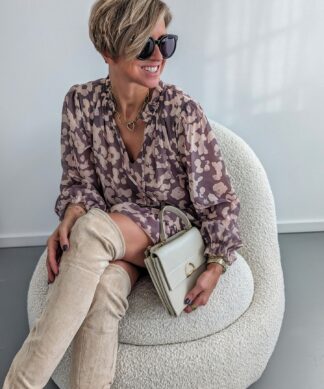 kurzes Kleid PRETTY PATTERN – versch. Muster