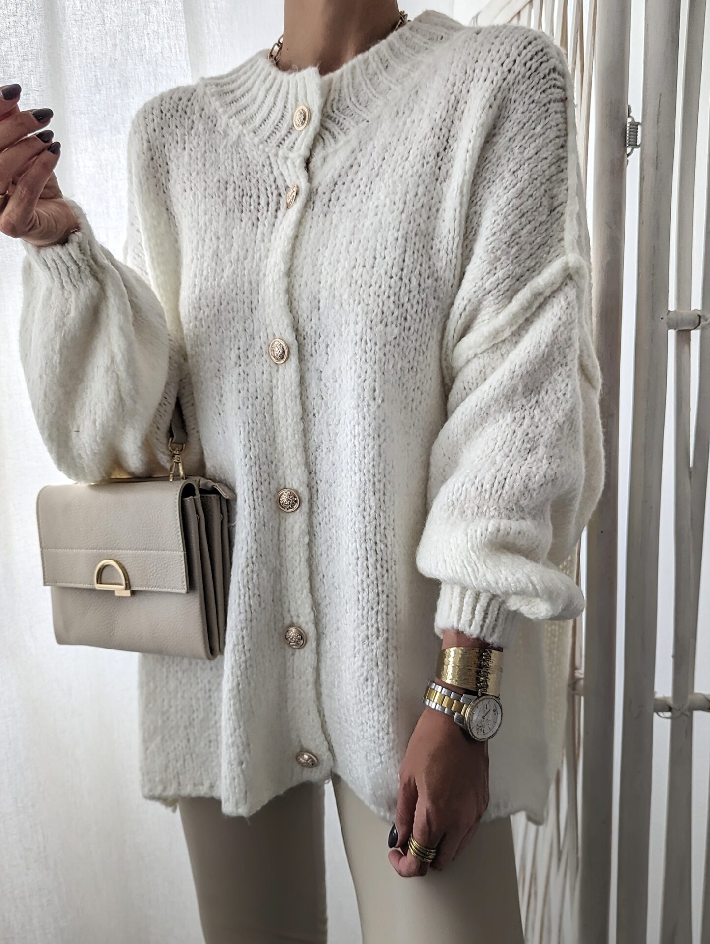 Oversize Cardigan AUTUMN IS COMING  – versch. Farben ADVENTS SPECIAL