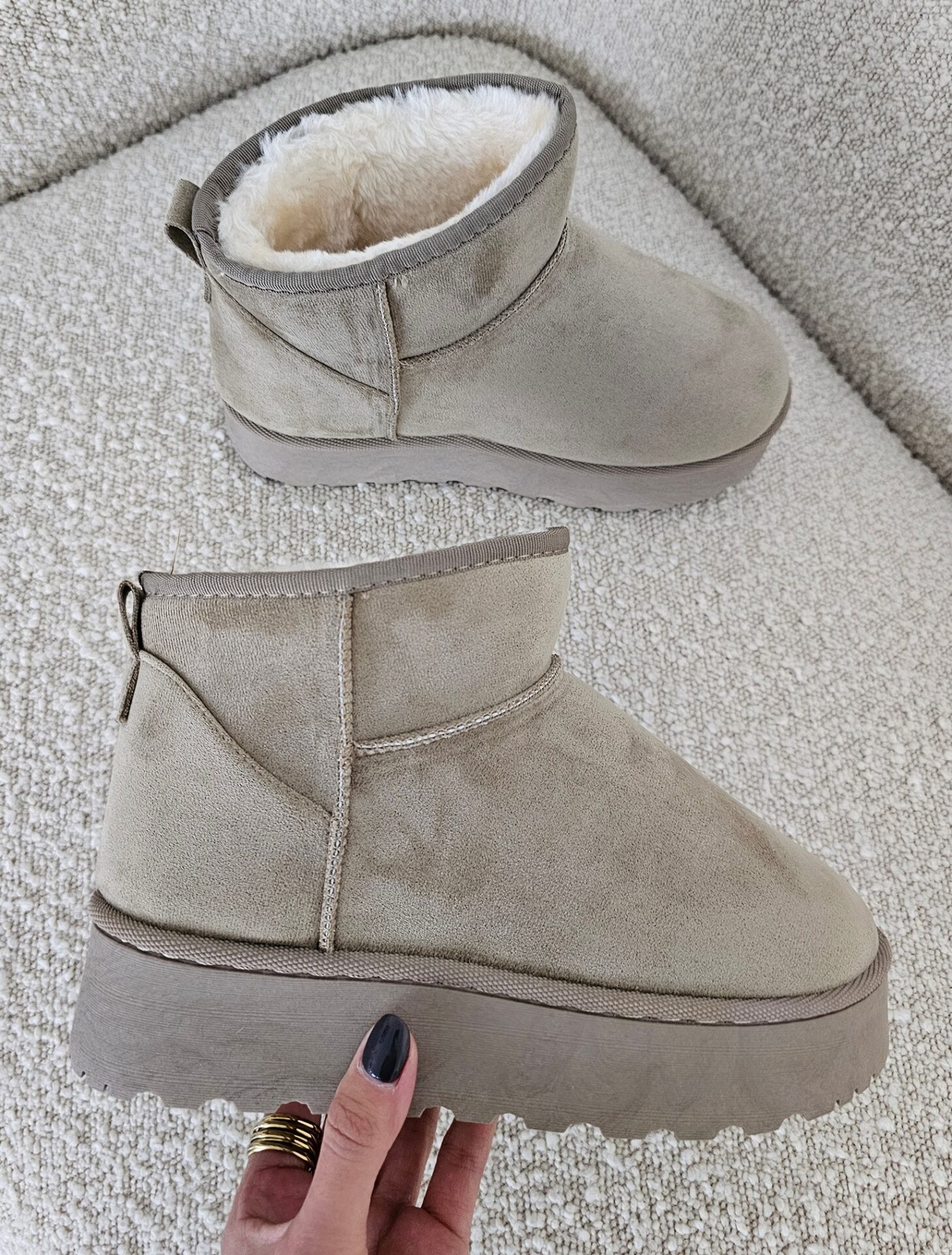 Plateau Boots HOVER – light khaki