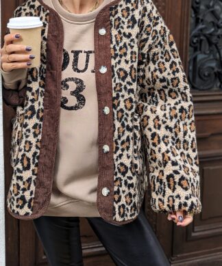 kuschelige JACKE TEDDY LEO