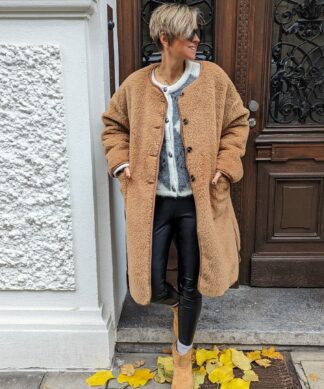 Oversize Kuschelmantel WILDWOOD – versch. Farben
