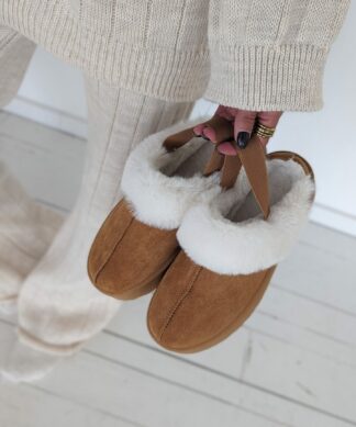 Slipboots PLATFORM SLING  – camel