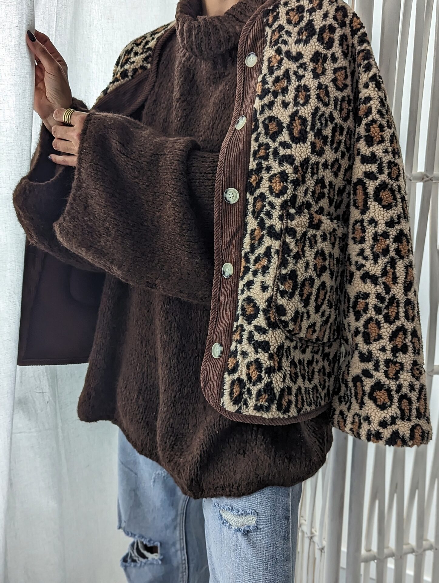 kuschelige JACKE TEDDY LEO