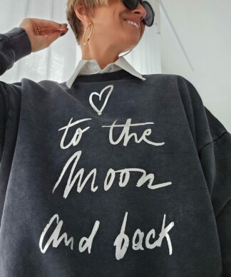 Sweater TO THE MOON – acidwash