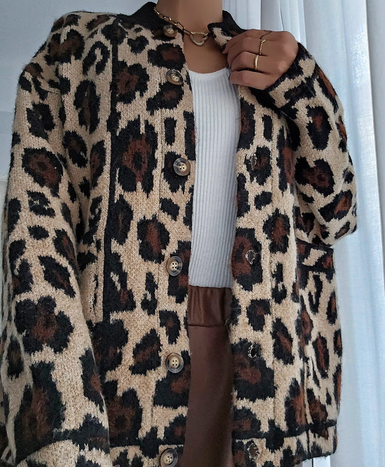 Oversize-Cardigan ROAR