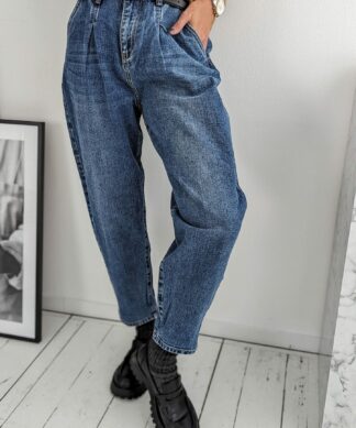 lässige JEANS DADDY – Mid Blue