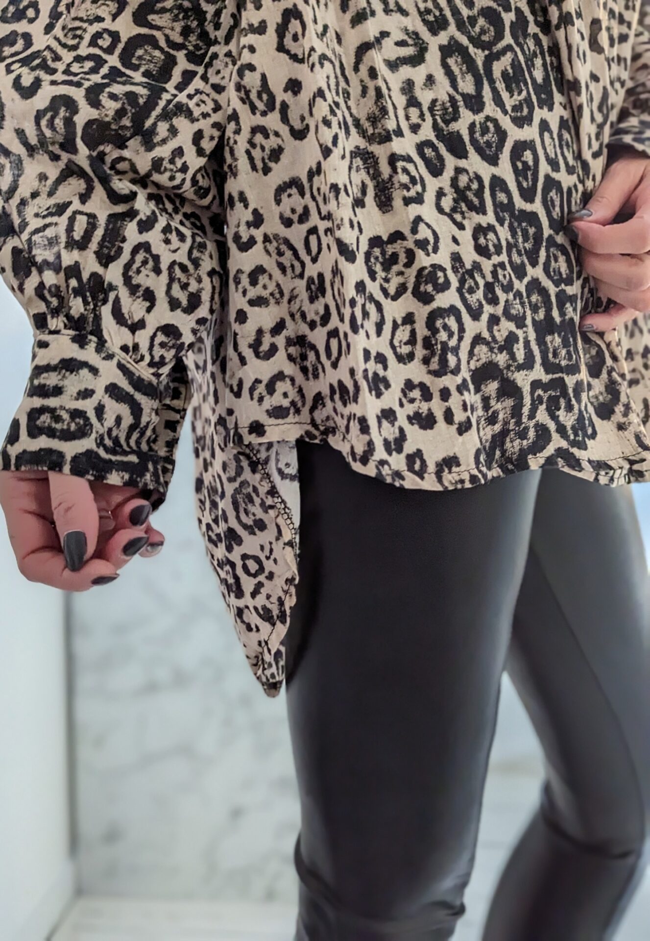 Oversize Bluse Leo – versch. Farben