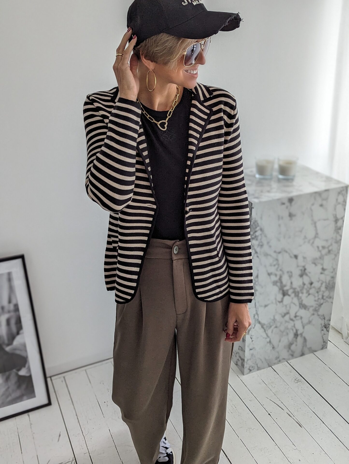 Anzughose CASUALLY CHIC – KHAKI