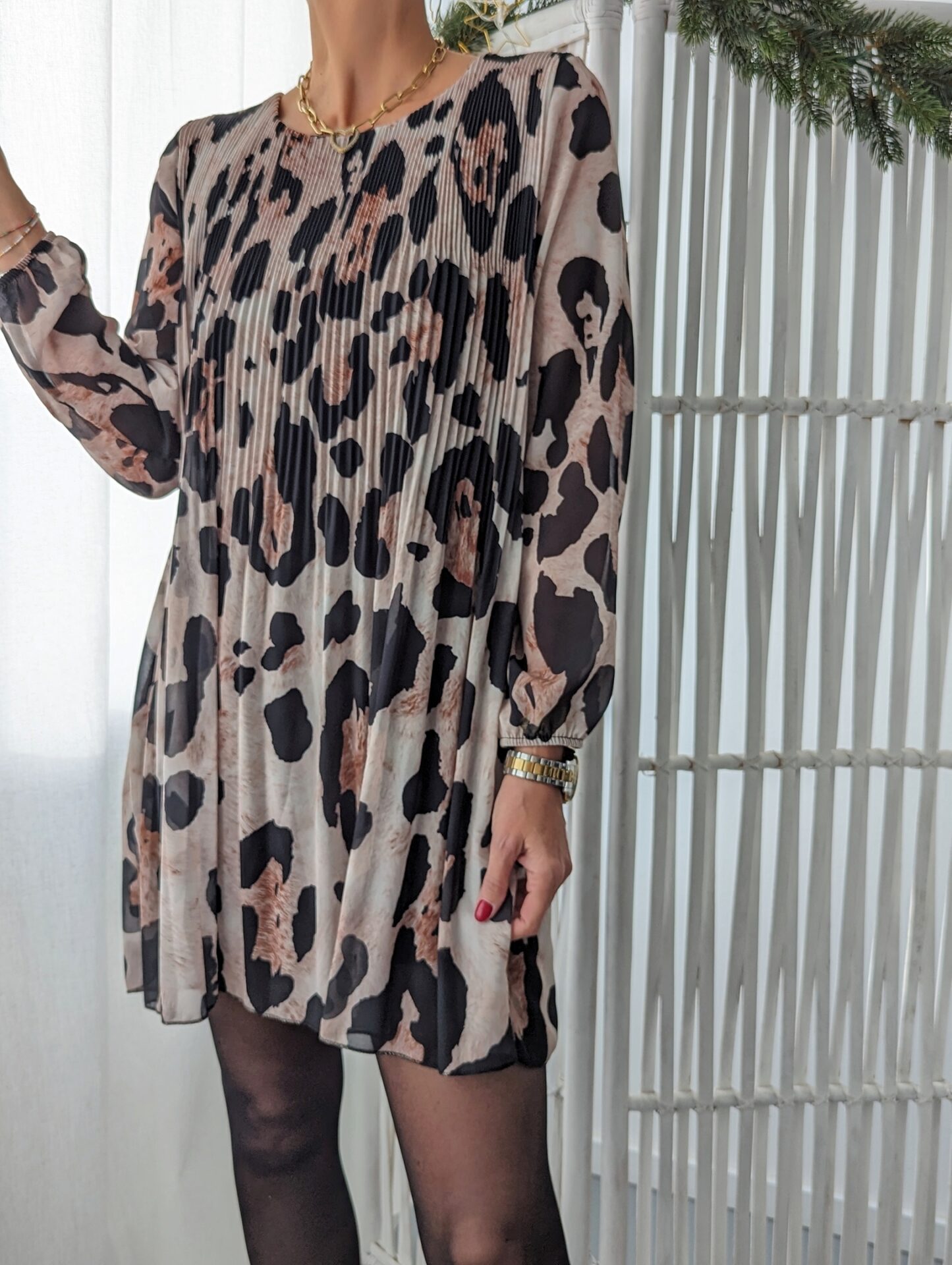 Plisseekleid SAVANNAH