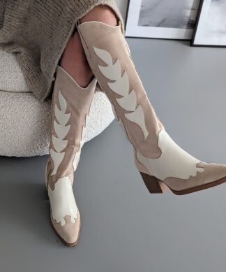 Western Boots NASHVILLE  – beige