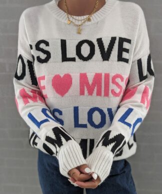 Strickpullover MISS YOU SALE