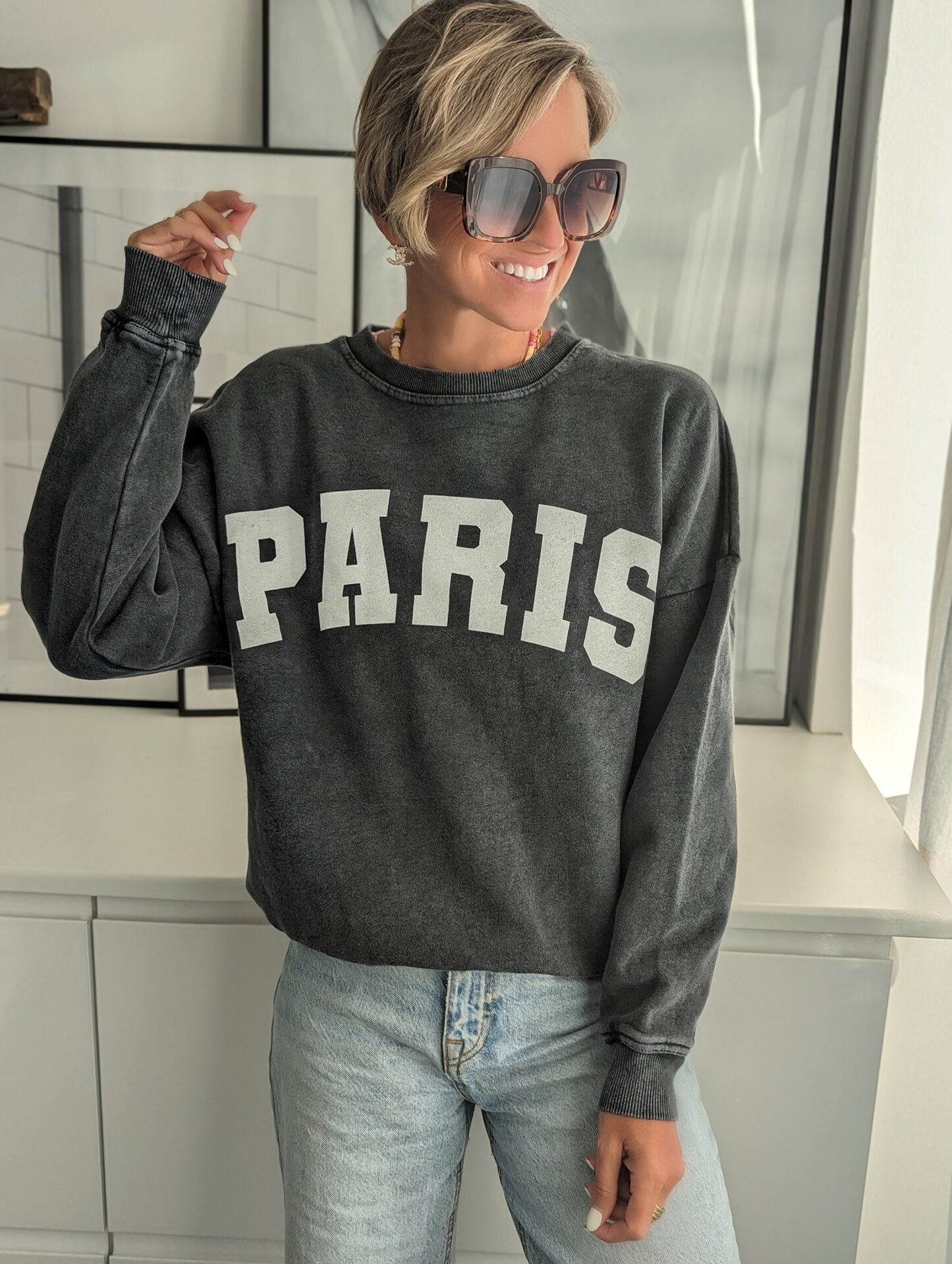 Sweater PARIS – acidwash