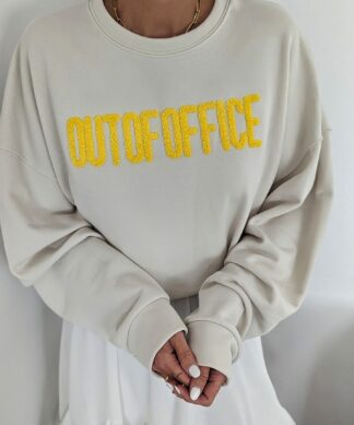 Sweater OUT OF OFFICE – versch. Farben