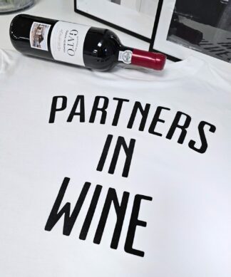 Shirt PARTNERS IN WINE – weiss
