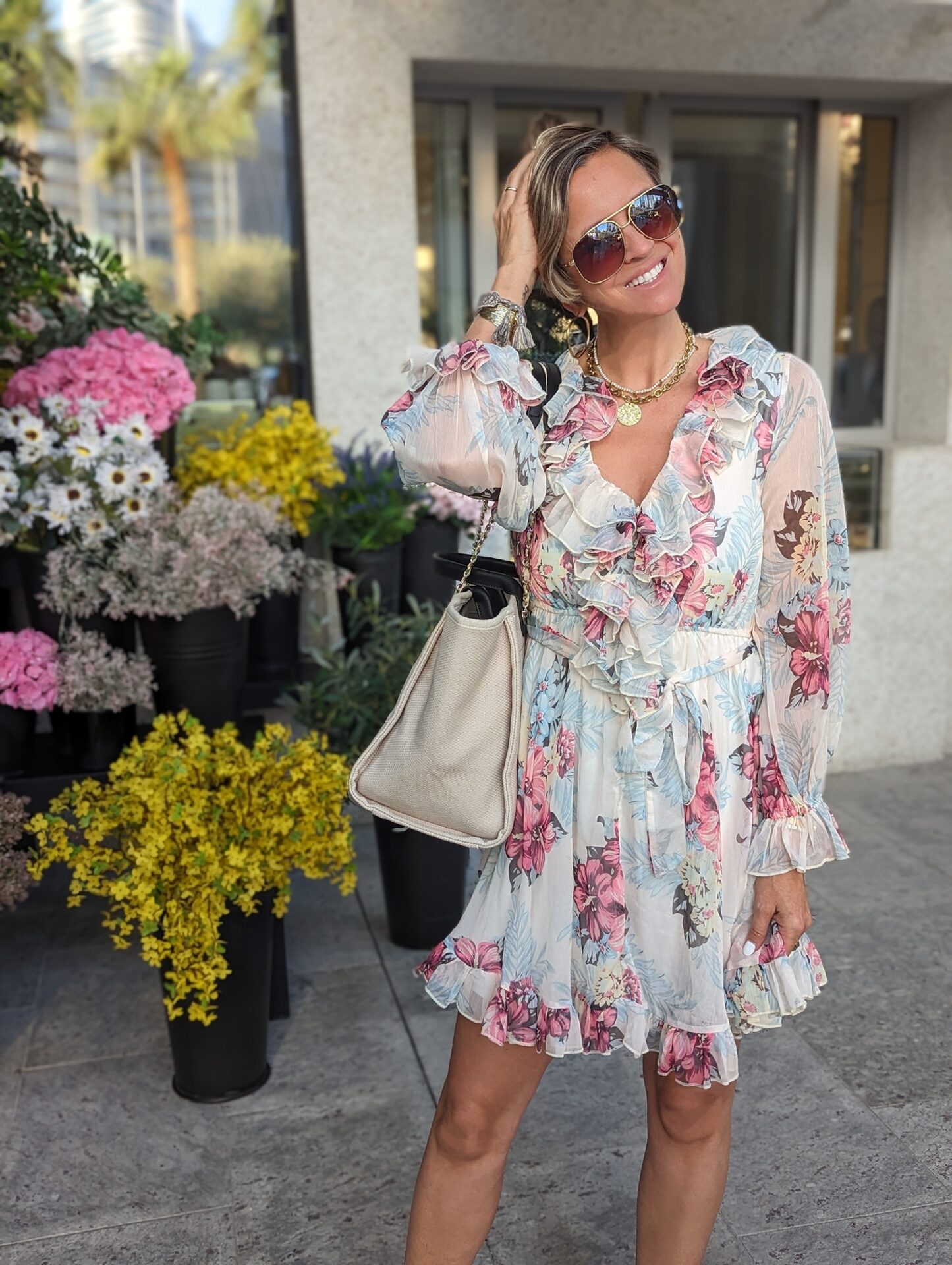 Flowers kleider sale Clearance