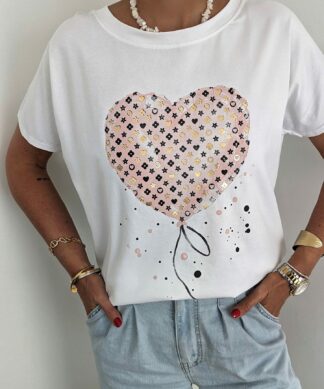 T-Shirt HEART BALLOON – versch. Farben