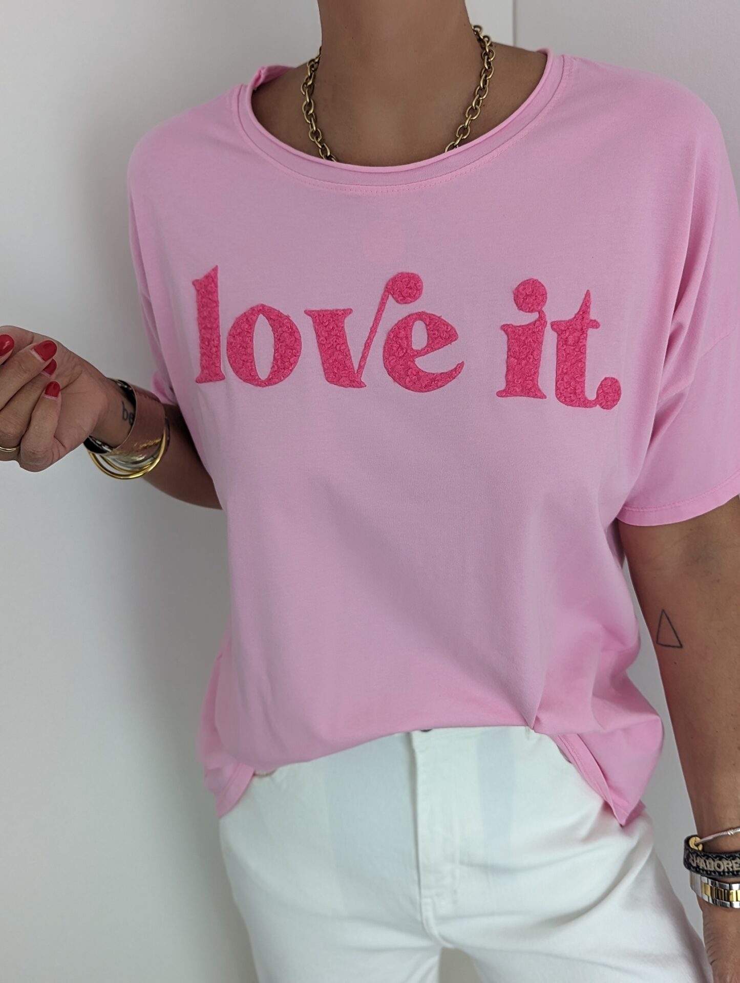 T-Shirt LOVE IT – versch. Farben