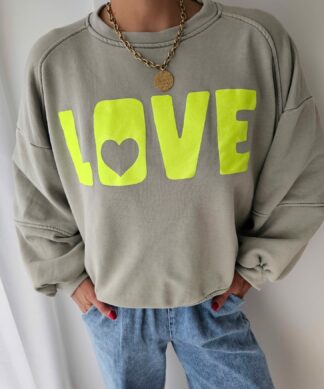 Sweater NEON LOVE – versch. Farben