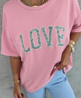 Sweatshirt LOVE – versch. Farben