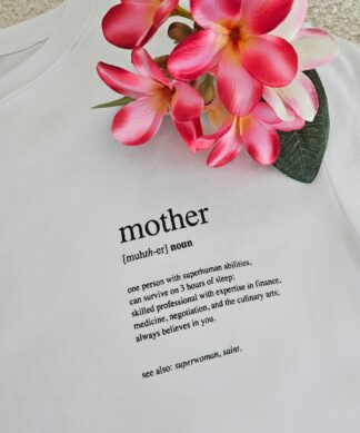 Shirt MOTHER – weiss